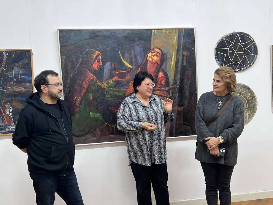 «ХУДОЖНИКИ НАРОДОВ РОССИИ. ХХ-ХХI». В Национальном музее РД открылась выставка новых поступлений за 2017-2025 гг.