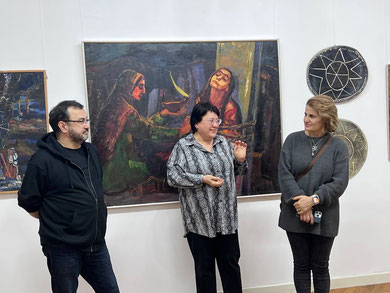 «ХУДОЖНИКИ НАРОДОВ РОССИИ. ХХ-ХХI». В Национальном музее РД открылась выставка новых поступлений за 2017-2025 гг.