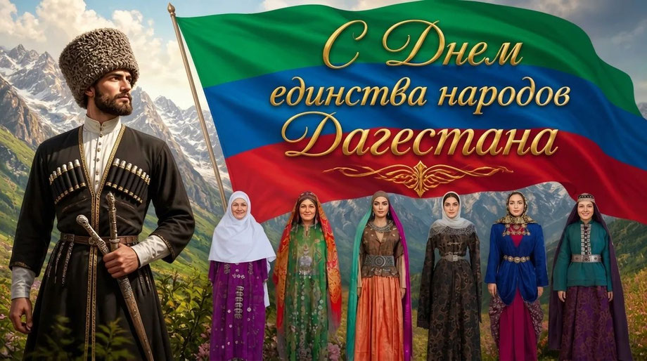 С Днём единства народов Дагестана!