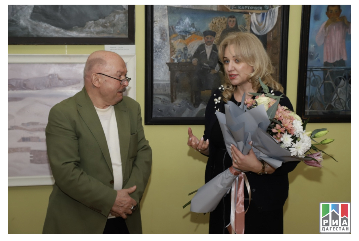 Заслуженный художник-живописец России Абдулзагир Мусаев отпраздновал свой 70-летний юбилей