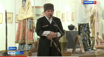 «Седой Каспий»: выставка Дагестана открылась в главном музее Хакасии