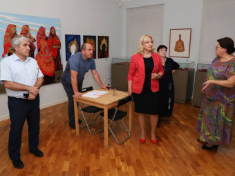 Выставка «Дагестанская мадонна. Пространство и традиции» открылась в Махачкале
