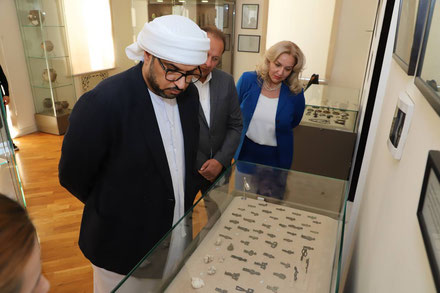 Делегация Посольства ОАЭ посетила Национальный музей Дагестана